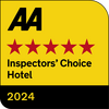AA Red 5 Star Hotel 2024 Award