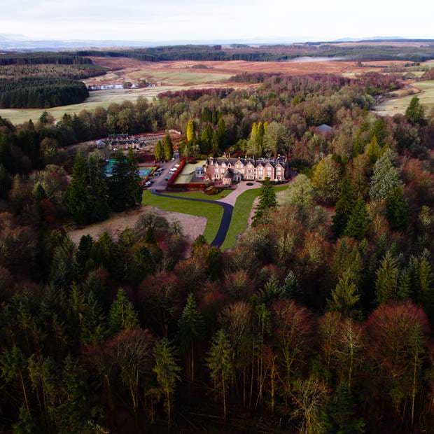 Aerial view of Cromlix 
