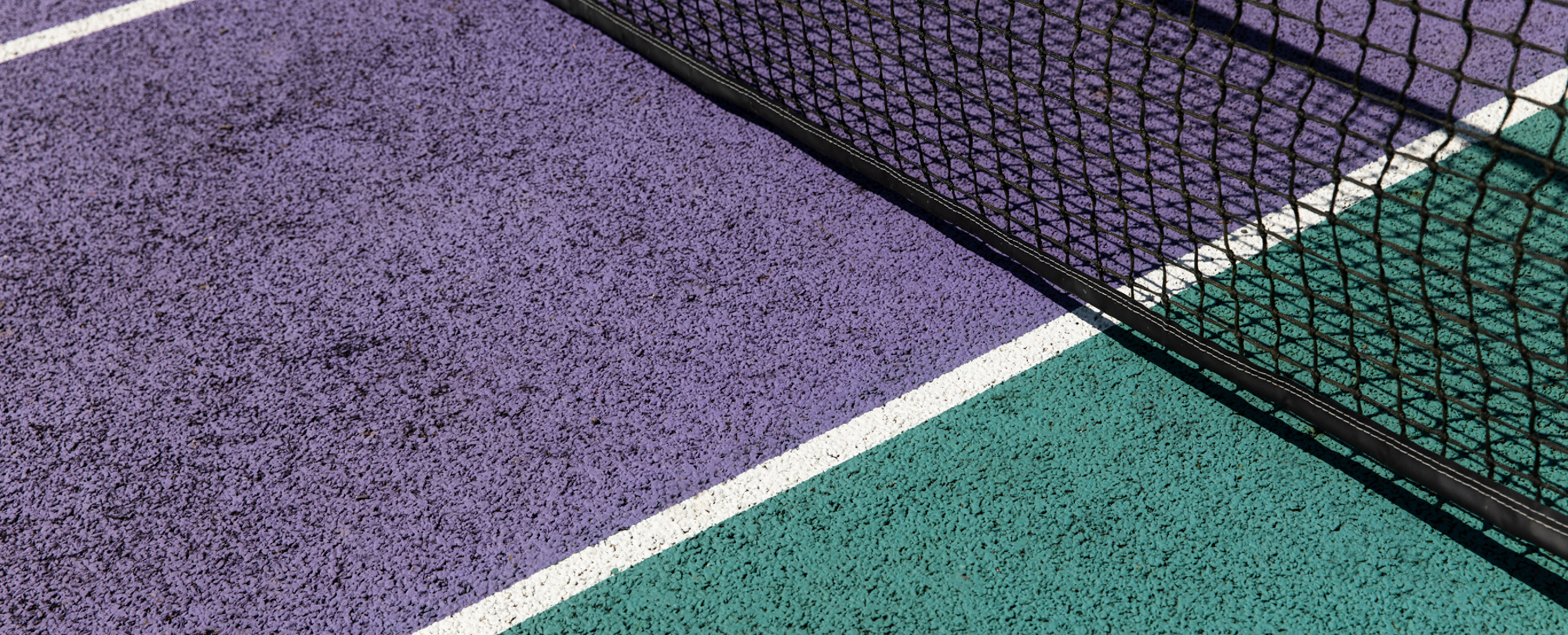 Tennis Court Close Up